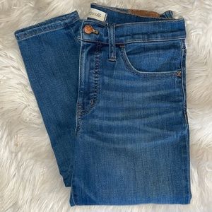 Madewell 9” High-Rise Skinny Denim Jean / Miranda Wash / 29R